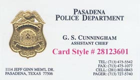 Sample Shield Card